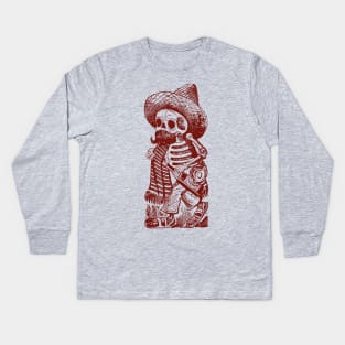 Dia de los Muertos Kids Long Sleeve T-Shirt